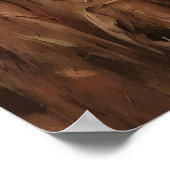 Lieve vogelverschrikker in herfstveldprint, Hallow Poster (Hoek)
