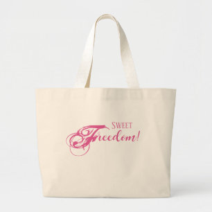 Lieve Vrijheid! Jumbo Tas (roze)