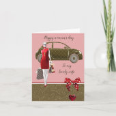 Lieve vrouw geweldig kaart (Voorkant)