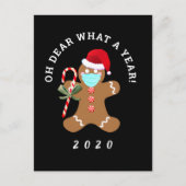 Lieve wat een jaar grappige Kerstmis 2020 Briefkaart (Voorkant)
