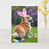 Lieve Welp Lente Viering Kaart (Gele Bloem)