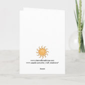 Lieve wensen voor jullie trouwdag kaart (Achterkant)