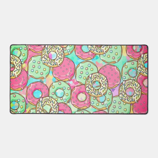 Lieve wereld donuts bureaumat (Voorkant)