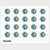 Lieve wereld, het spijt ons zo ronde sticker (Vel)