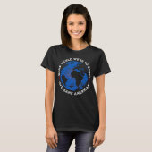 Lieve wereld, het spijt ons zo t-shirt (Voorkant volledig)