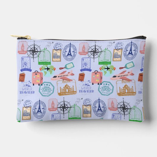 Lieve Wereldreiziger Collage Etui (Voorkant)