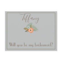 Lieve Will, jij bent mijn bruidsmeisje.