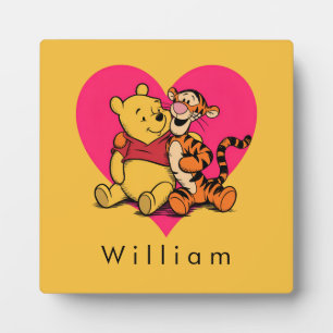Lieve Winnie de Poeh & Tigger Fotoplaat