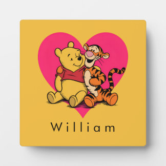 Lieve Winnie de Poeh & Tigger Fotoplaat