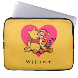 Lieve Winnie de Poeh & Tigger Laptop Sleeve