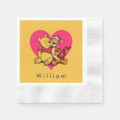 Lieve Winnie de Poeh & Tigger Servet (Voorkant)