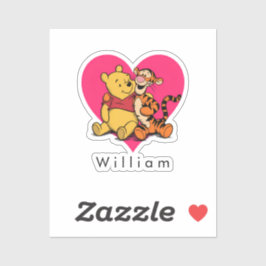 Lieve Winnie de Poeh & Tigger Sticker