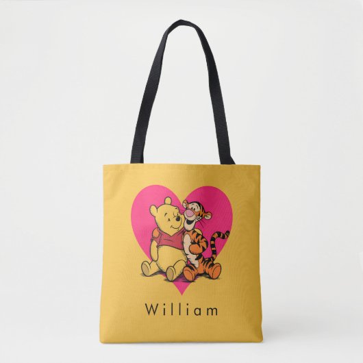 Lieve Winnie de Poeh & Tigger Tote Bag (Voorkant)