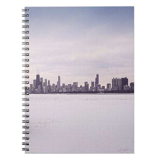 lieve winter Chicago - notitieboek (Voorkant)