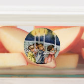 Lieve winterengelen labels (Aangebracht)