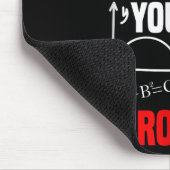 Lieve Wiskunde groeit op en lost uw eigen probleme Muismat (Hoek)