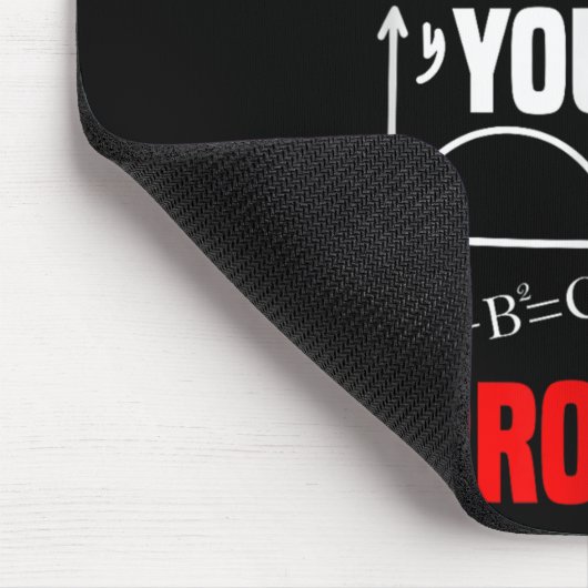 Lieve Wiskunde groeit op en lost uw eigen probleme Muismat (Hoek)