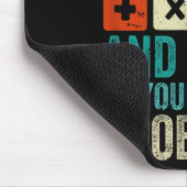 Lieve Wiskunde groeit op en lost uw eigen probleme Muismat (Hoek)