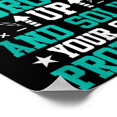 Lieve Wiskunde groeit op en lost uw eigen probleme Poster (Hoek)