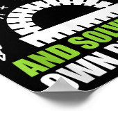 Lieve Wiskunde groeit op en lost uw eigen probleme Poster (Hoek)