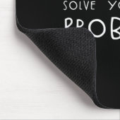 Lieve Wiskunde Los je eigen problemen op Grappige  Muismat (Hoek)