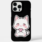 Lieve Witte Kat Case-Mate iPhone Case (Achterkant)