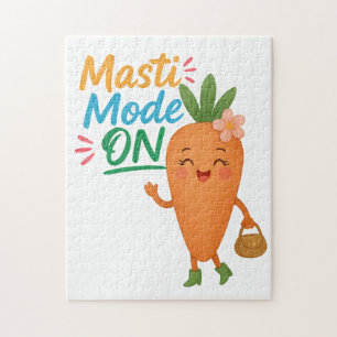 Lieve Wortel Masti Modus AAN Puzzel Pret Cartoon S