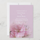 Lieve zachte roze kersen bloesem lentebruiloft kaart (Voorkant)