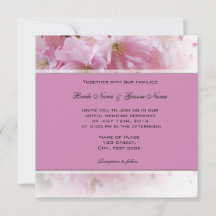 Lieve zachte roze kersen die op uitnodiging voor e