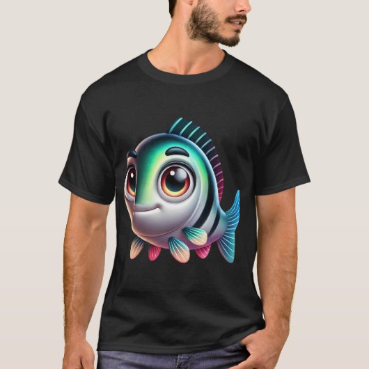 Lieve Zeebaars Vis T-shirt (Voorkant)