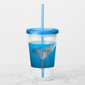 Lieve Zeemeermin Acryl Drinkbeker (Voorkant)