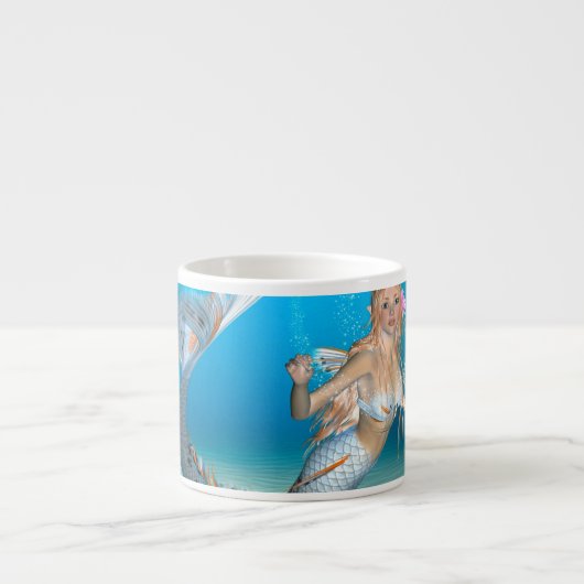 Lieve Zeemeermin Espresso Kop (Voorkant)
