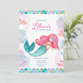 Lieve Zeemeermin Kaart (Staand voorkant)