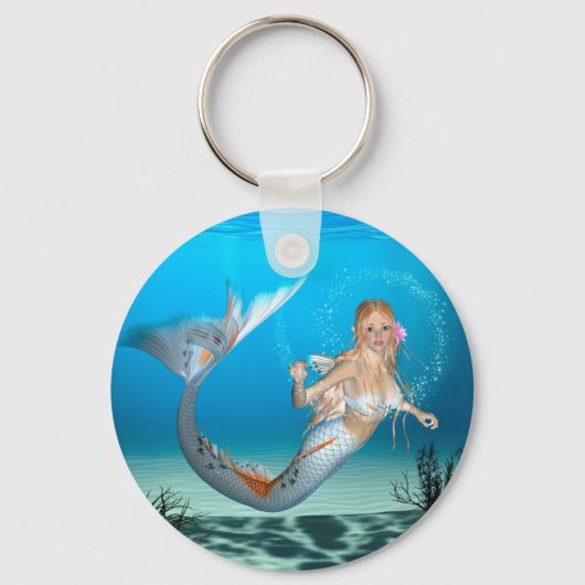 Lieve Zeemeermin Sleutelhanger (Voorkant)