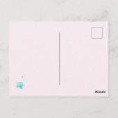 Lieve Zeewezens Zeemeermin Thema Gelukkige Verjaar Briefkaart (Achterkant)