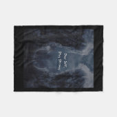 Lieve zelf, blijf sterk fleece deken (Voorkant (Horizontaal))