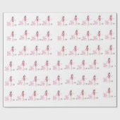 Lieve zestien, gelukkige zestiende verjaardag, cadeaupapier (Vlak)