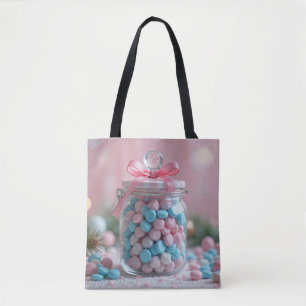 lieve zoete snoeptrommel tote bag