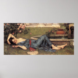 Lieve zomer door John William Waterhouse - 1912 Poster
