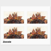 LIEVE ZONDAG! :) CBS ZONDAGOCHTEND ZONNEN RECHTHOEKIGE STICKER (Vel)