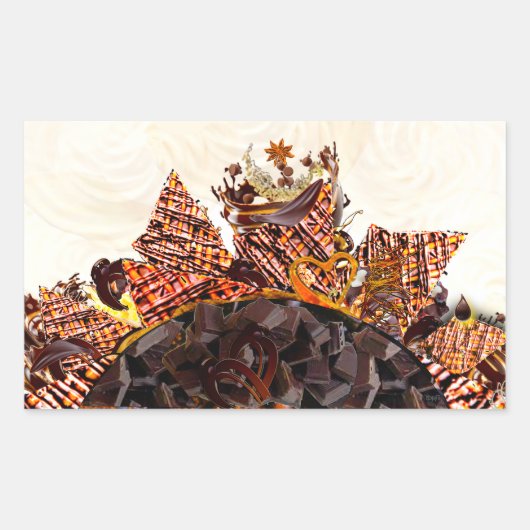 LIEVE ZONDAG! :) CBS ZONDAGOCHTEND ZONNEN RECHTHOEKIGE STICKER (Voorkant)