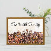 LIEVE ZONDAG! :) FEESTDAGENKAART (Staand voorkant)