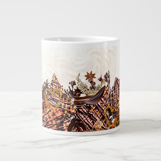 LIEVE ZONDAG! :) GROTE KOFFIEKOP (Voorkant)