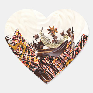 LIEVE ZONDAG! :) HART STICKER