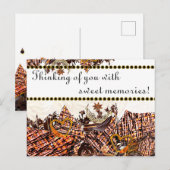 LIEVE ZONDAG! :) KAART "DENKEN AAN JOU" (Voorkant / Achterkant)