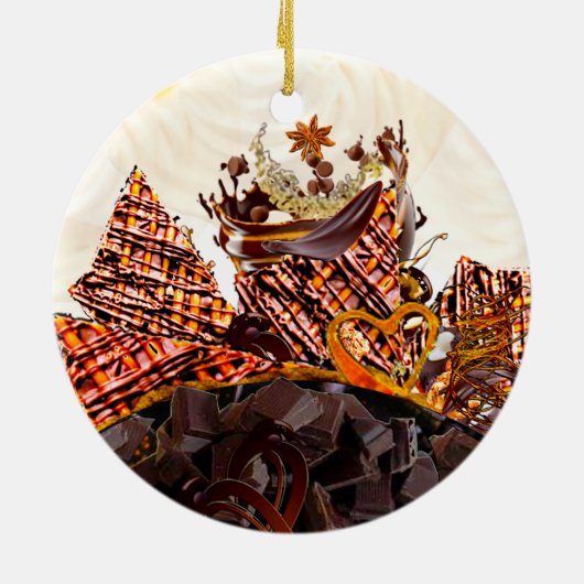 LIEVE ZONDAG! :) KERAMISCH ORNAMENT (Achterkant)