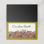 LIEVE ZONDAG! :) PLAATSKAARTJE (Buitenkant ongevouwen)