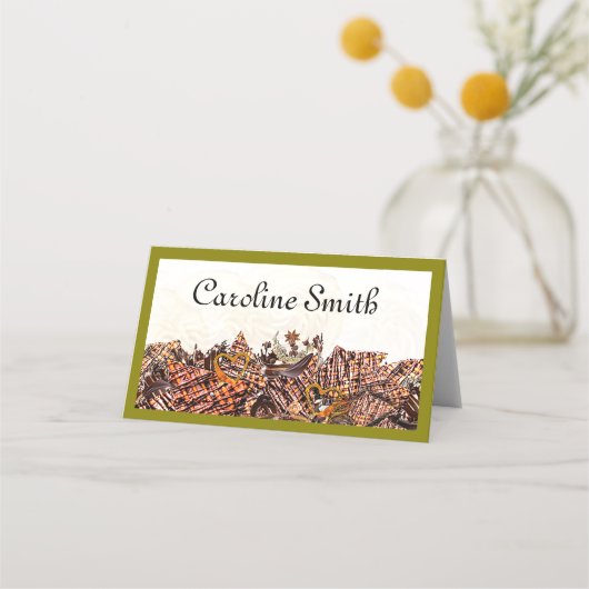 LIEVE ZONDAG! :) PLAATSKAARTJE (Voorkant)