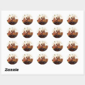 LIEVE ZONDAG! :) RONDE STICKER (Vel)