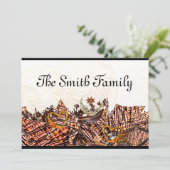 LIEVE ZONDAG! :) VAKANTIE KAART (Staand voorkant)